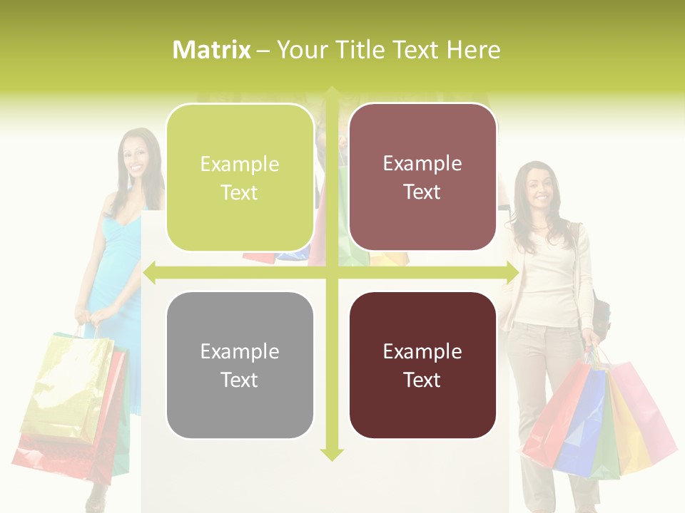 Family People Female PowerPoint Template