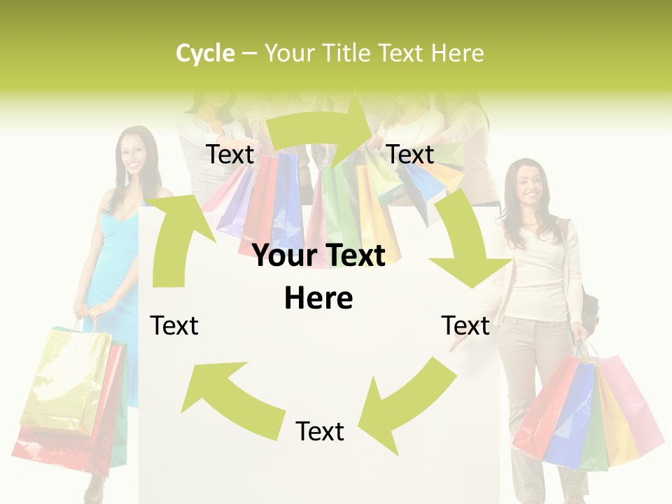 Family People Female PowerPoint Template