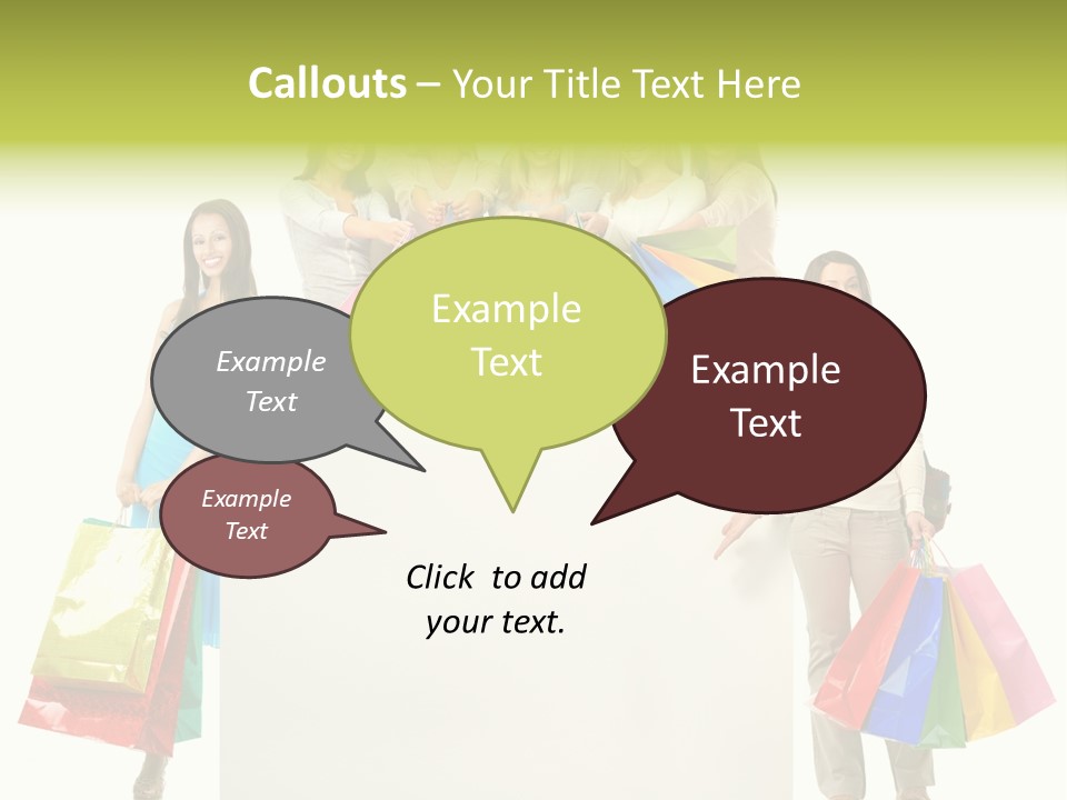 Family People Female PowerPoint Template