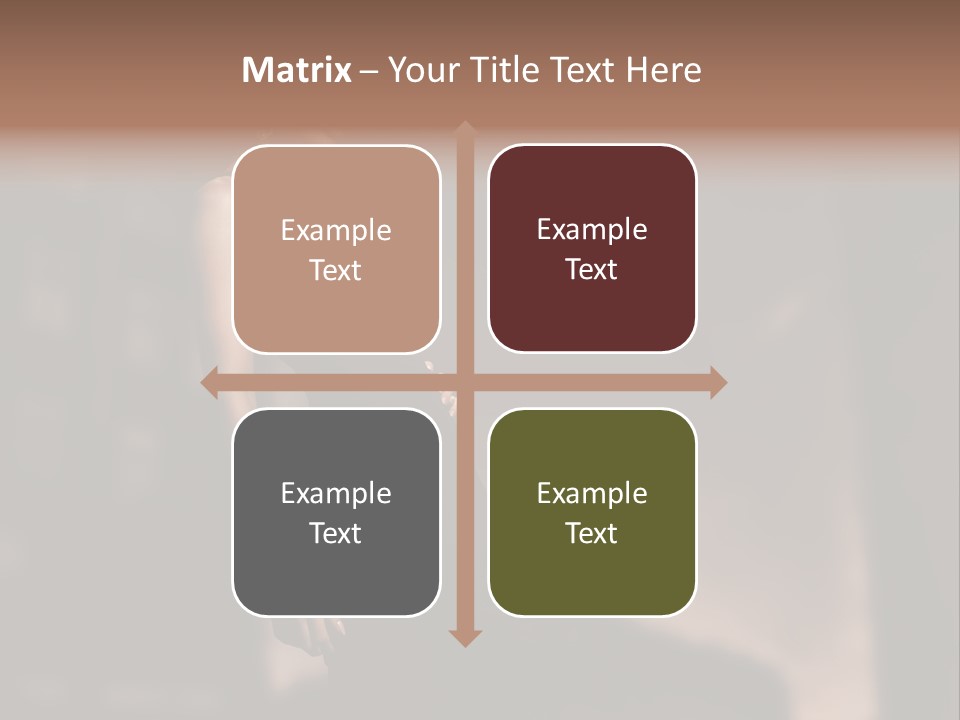 Elegance Dress Portrait PowerPoint Template