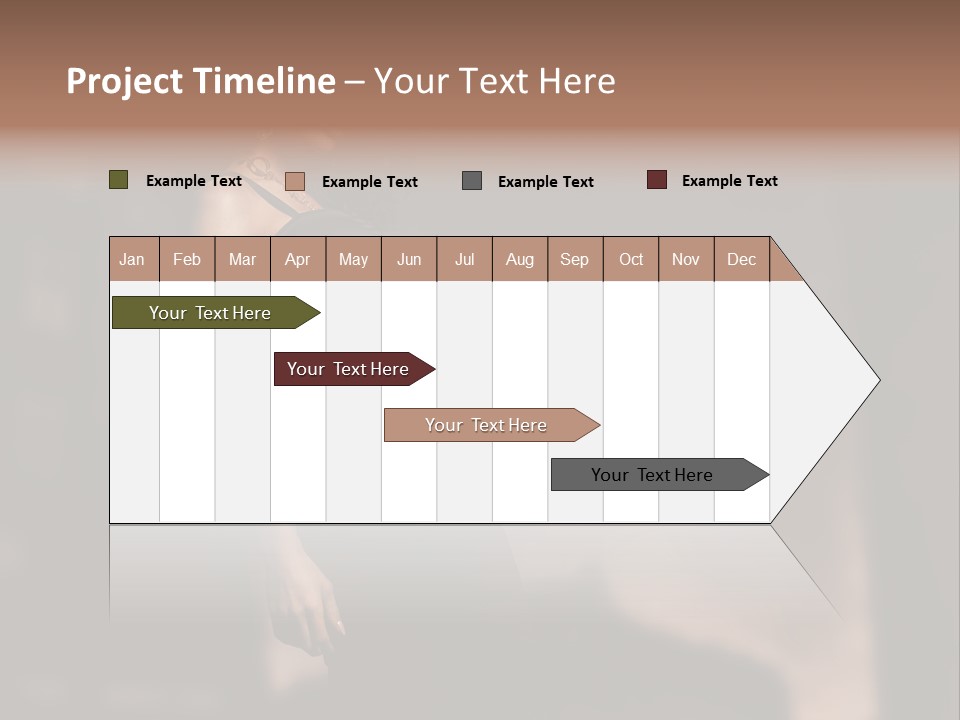 Elegance Dress Portrait PowerPoint Template