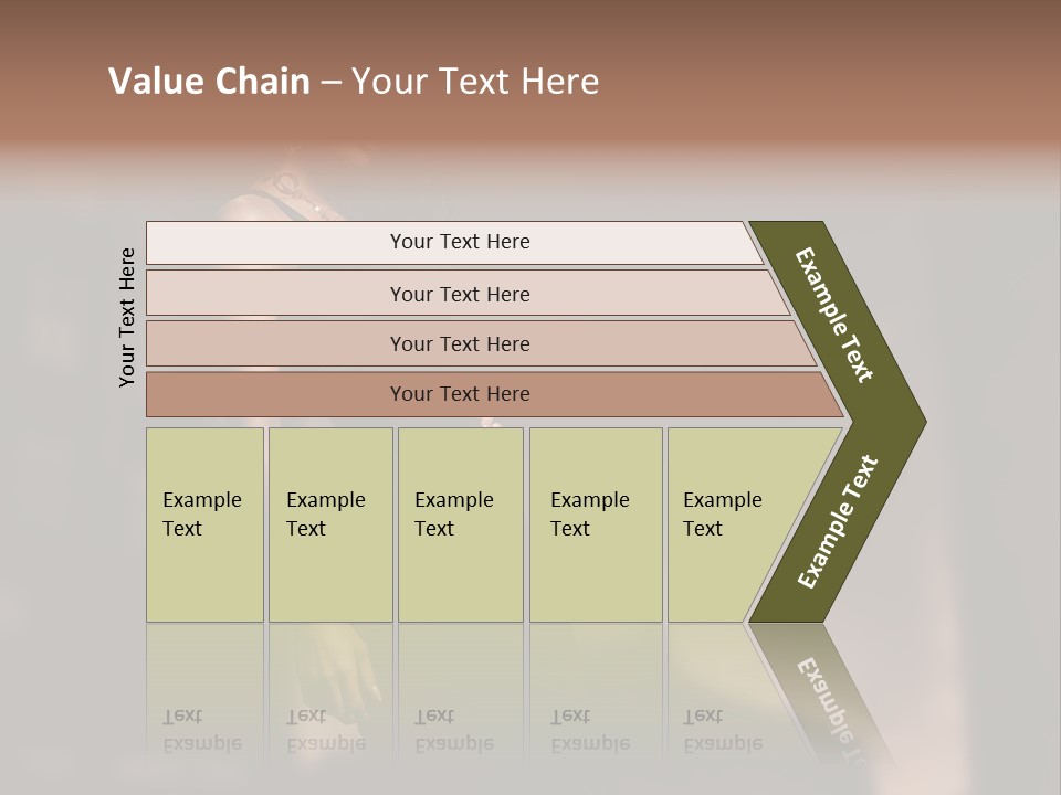 Elegance Dress Portrait PowerPoint Template