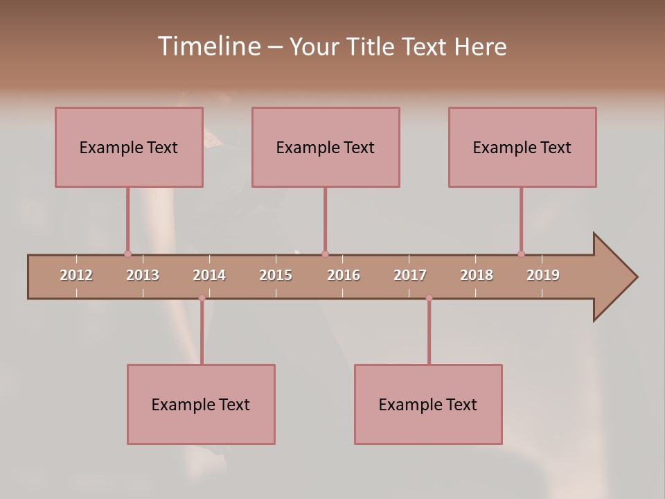 Elegance Dress Portrait PowerPoint Template