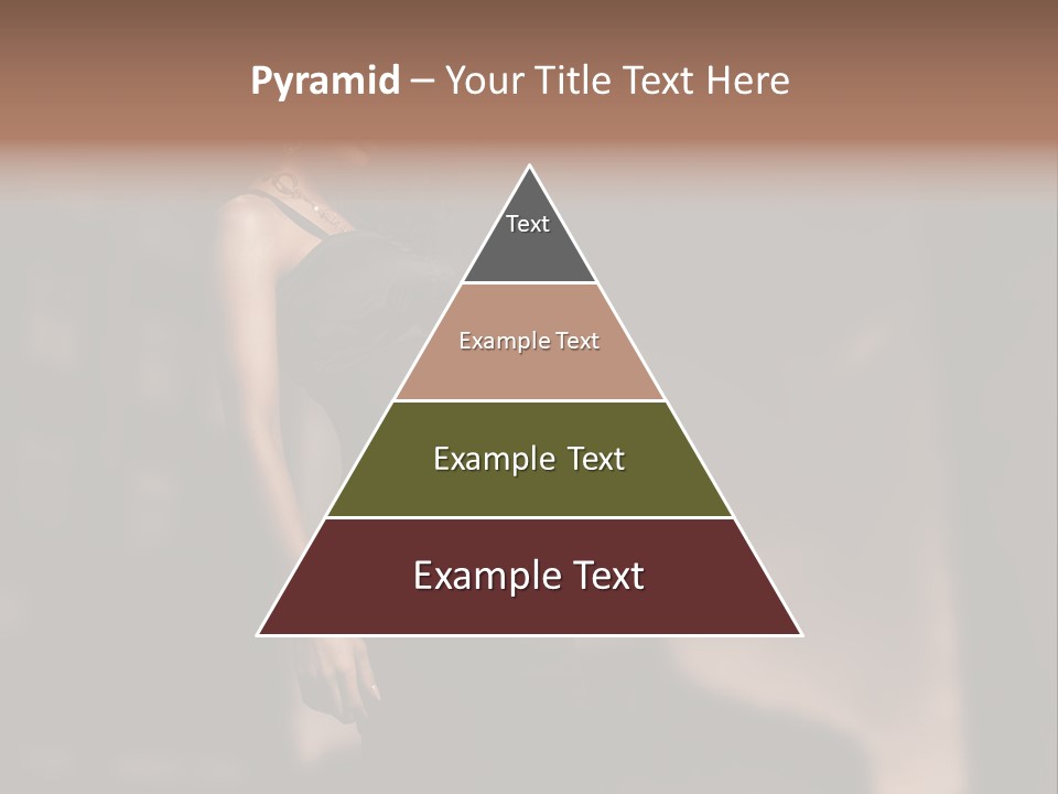 Elegance Dress Portrait PowerPoint Template