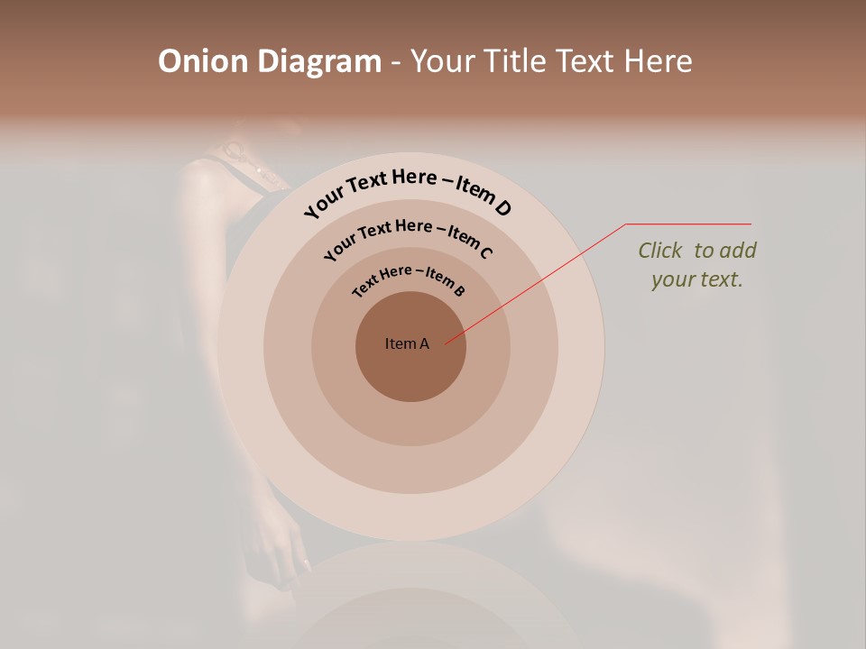 Elegance Dress Portrait PowerPoint Template