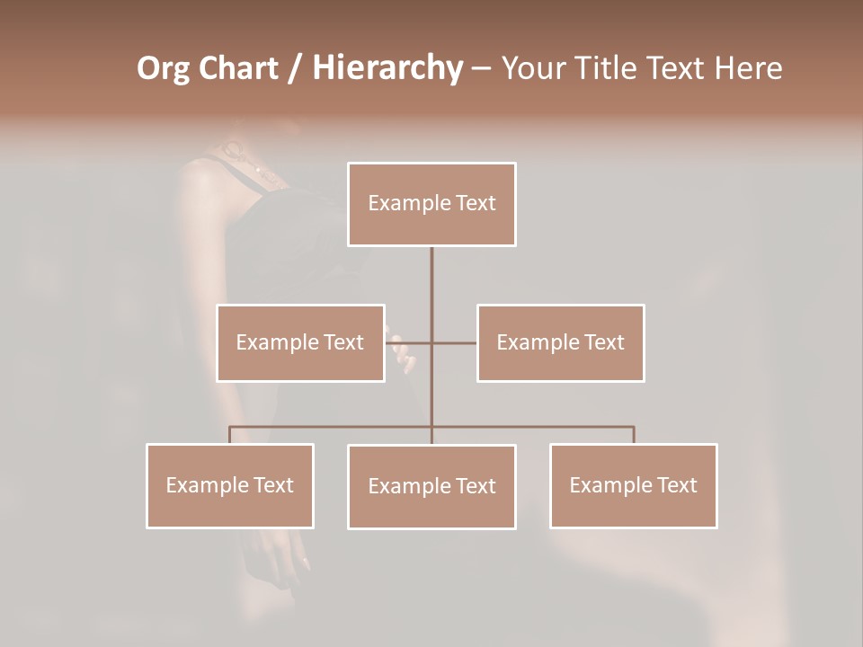 Elegance Dress Portrait PowerPoint Template