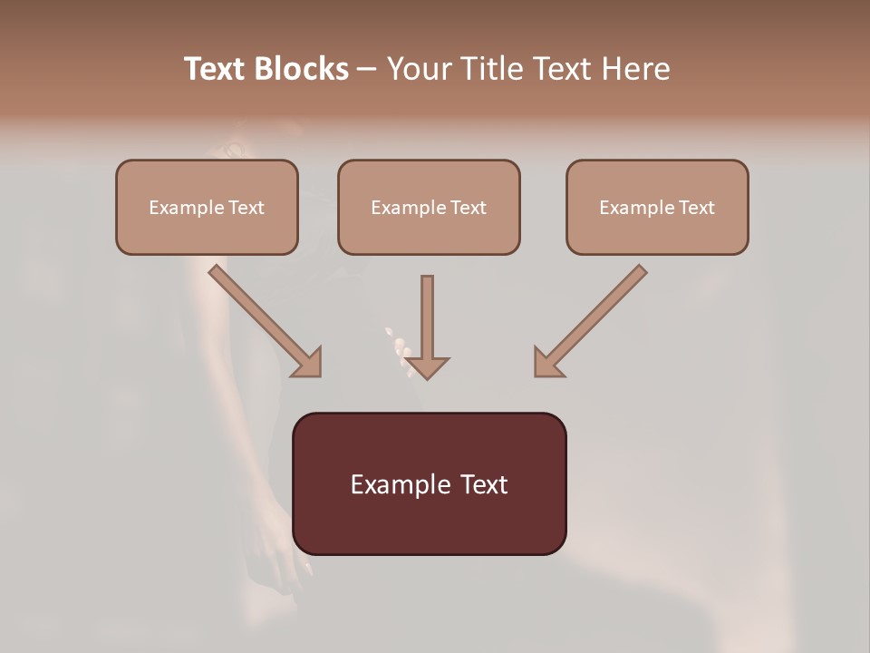 Elegance Dress Portrait PowerPoint Template