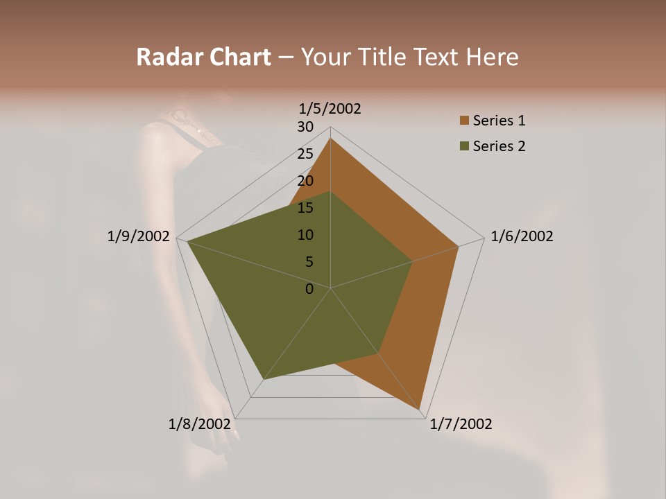 Elegance Dress Portrait PowerPoint Template