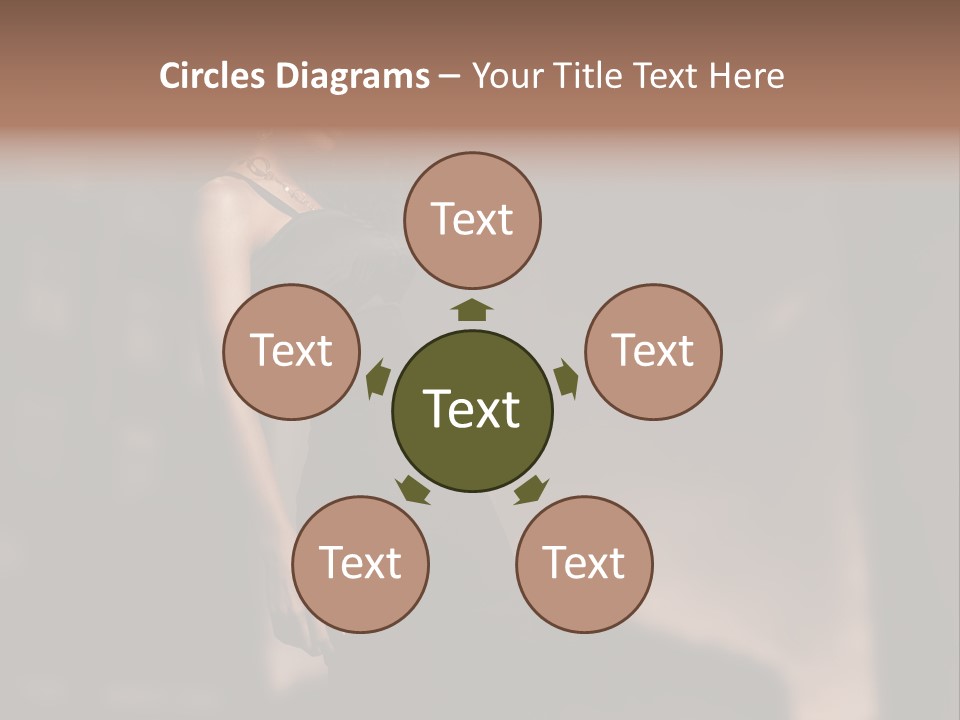 Elegance Dress Portrait PowerPoint Template