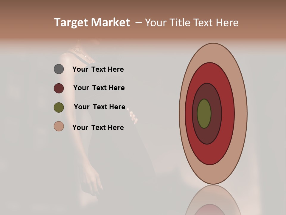 Elegance Dress Portrait PowerPoint Template