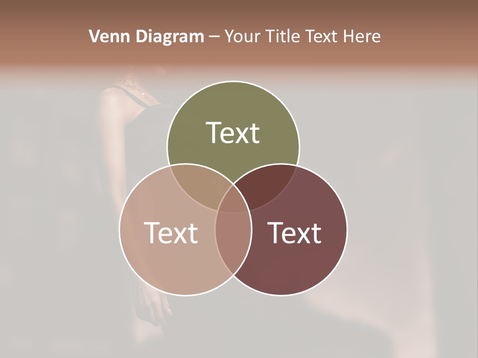 Elegance Dress Portrait PowerPoint Template