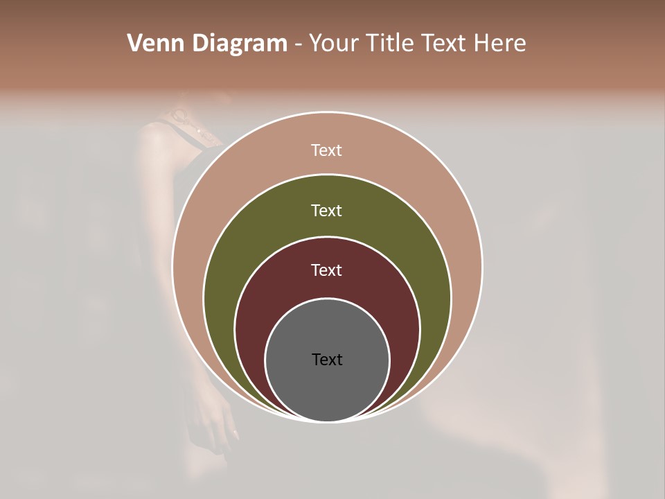 Elegance Dress Portrait PowerPoint Template