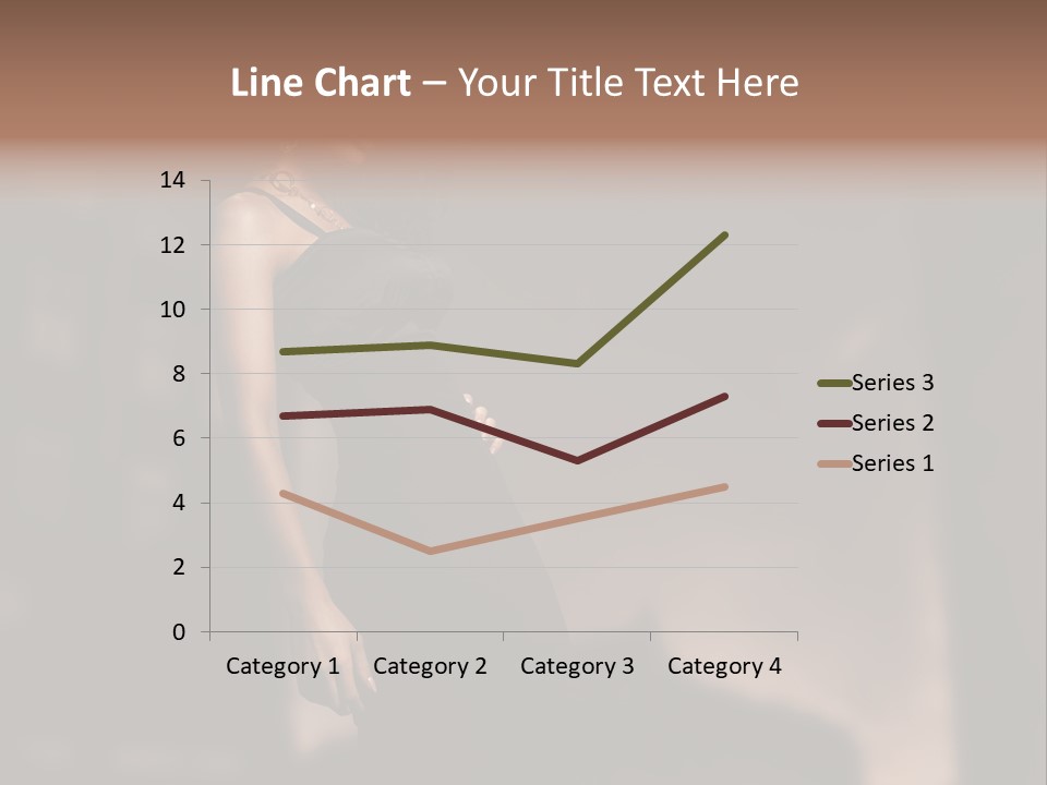 Elegance Dress Portrait PowerPoint Template