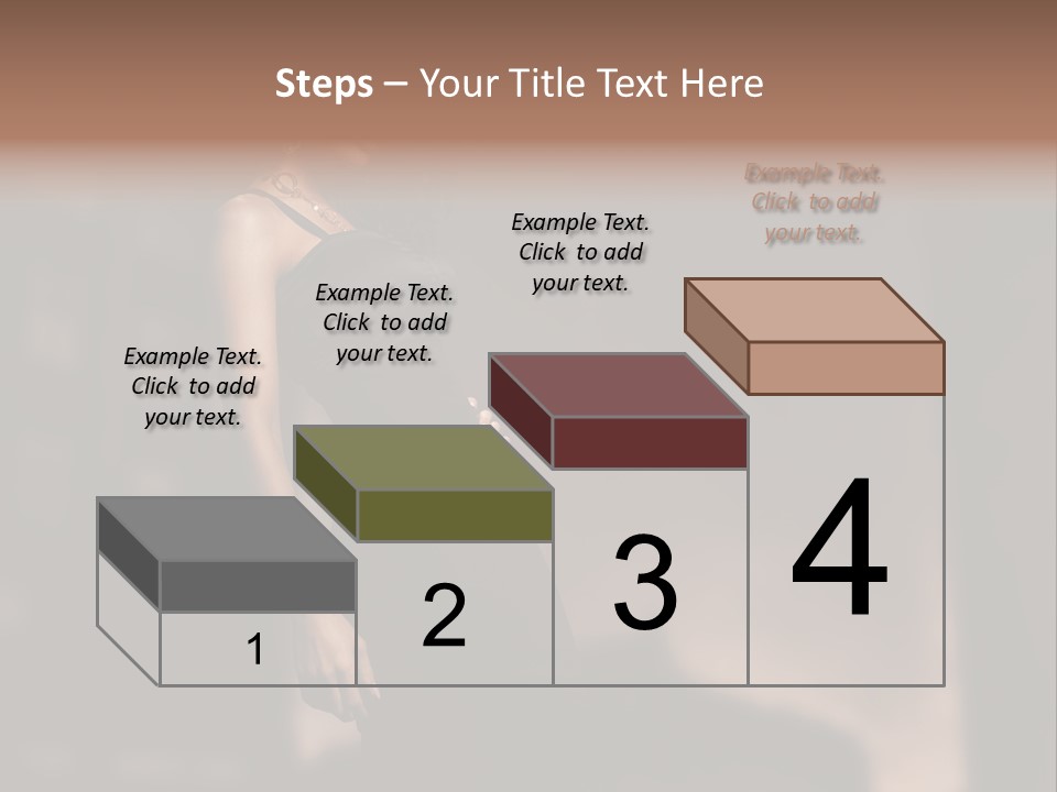 Elegance Dress Portrait PowerPoint Template