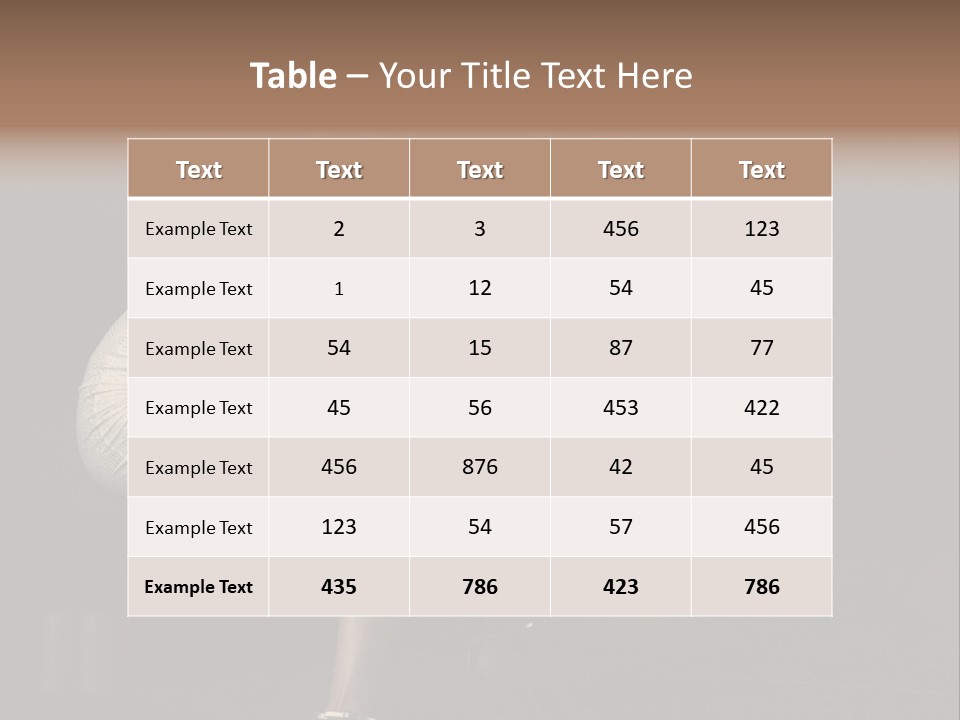 Posing Hands Portrait PowerPoint Template