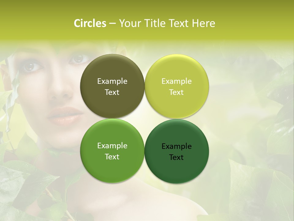 Care Herbal Environmental PowerPoint Template
