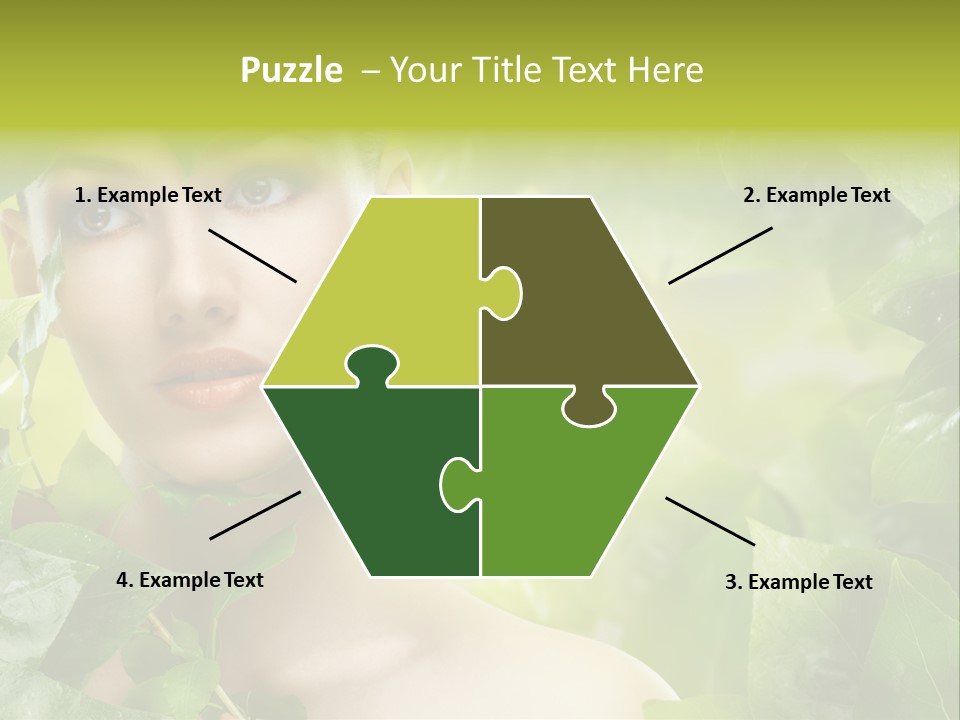 Care Herbal Environmental PowerPoint Template