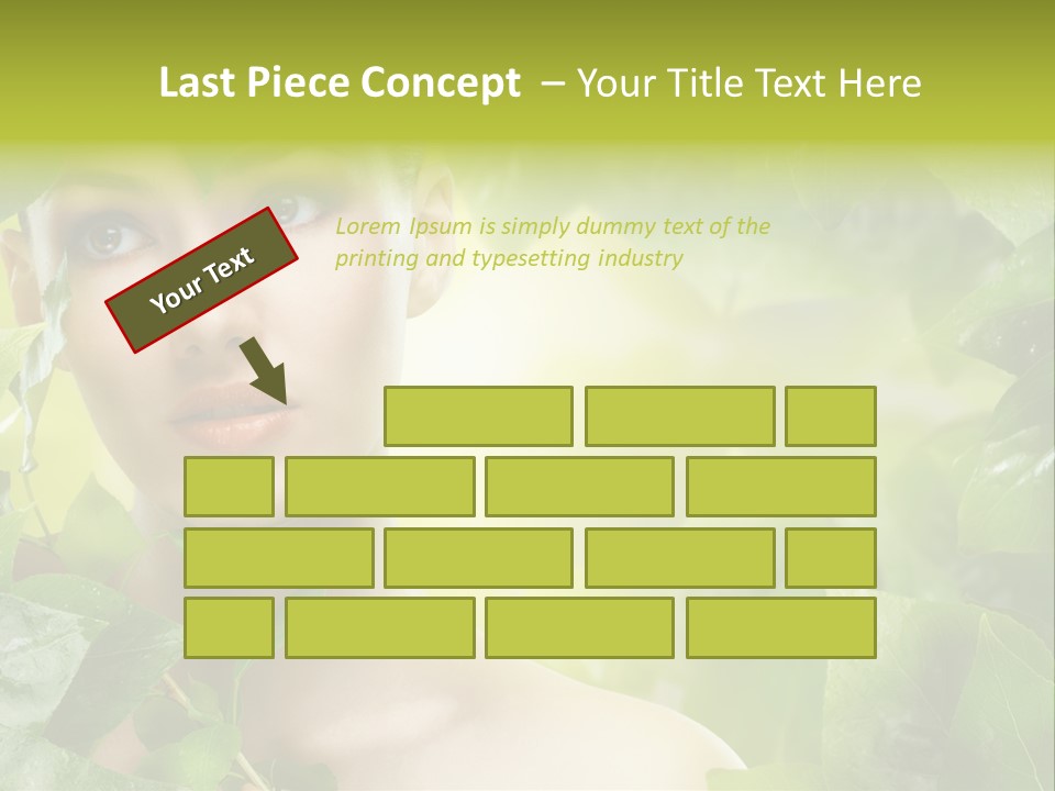 Care Herbal Environmental PowerPoint Template