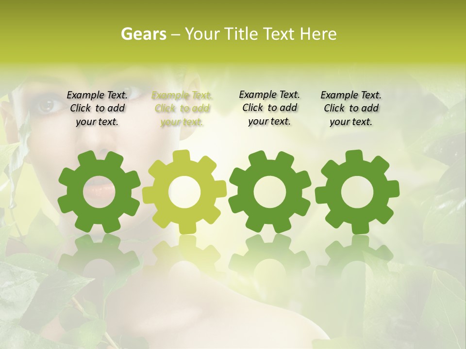 Care Herbal Environmental PowerPoint Template