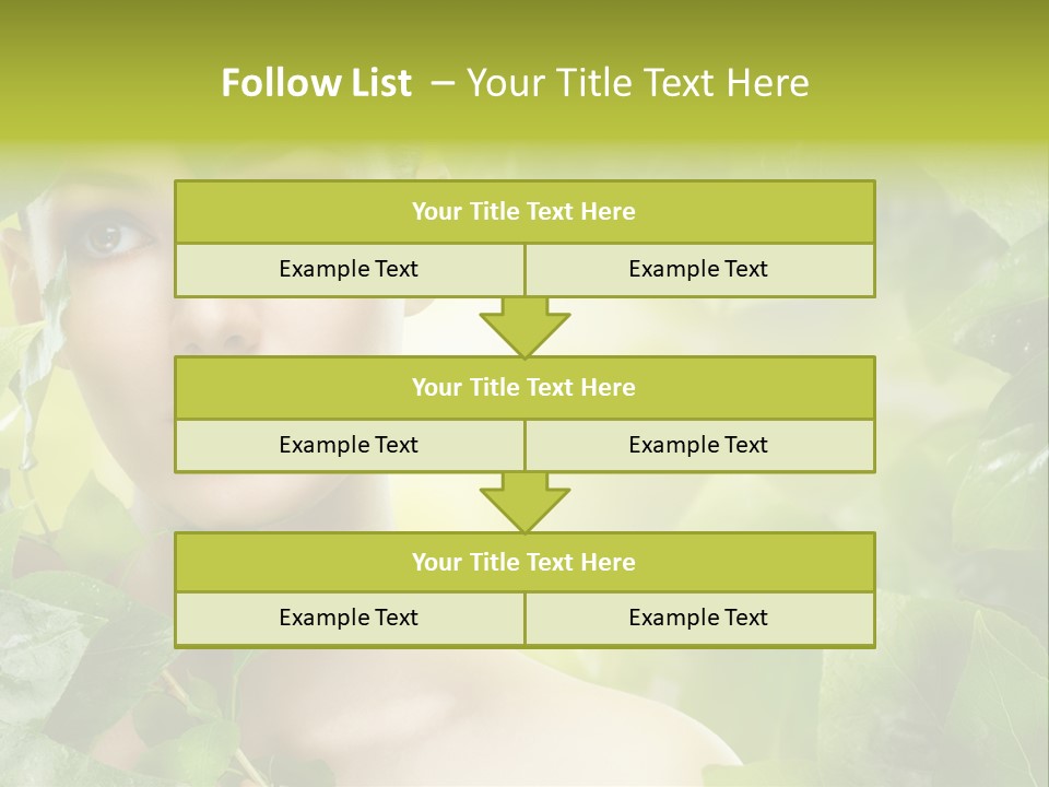 Care Herbal Environmental PowerPoint Template