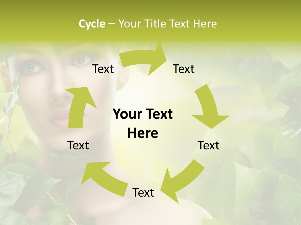 Care Herbal Environmental PowerPoint Template