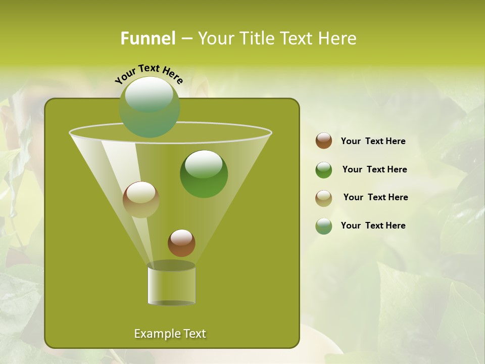 Care Herbal Environmental PowerPoint Template