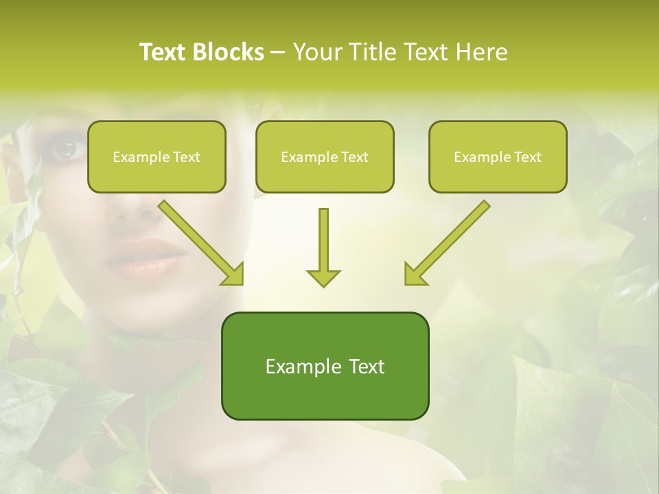 Care Herbal Environmental PowerPoint Template