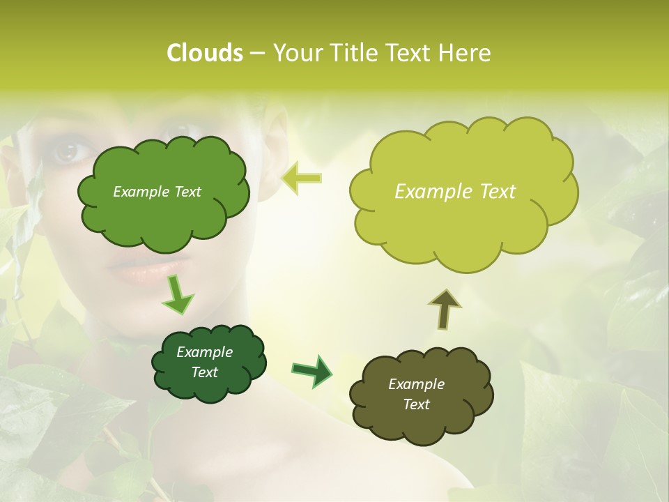 Care Herbal Environmental PowerPoint Template