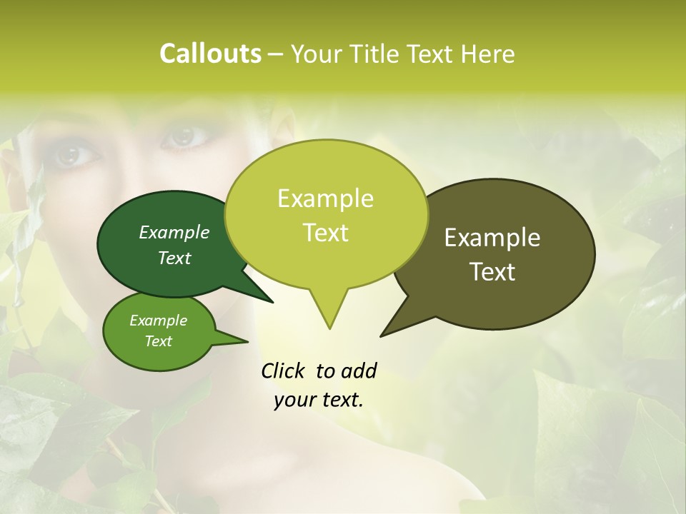 Care Herbal Environmental PowerPoint Template