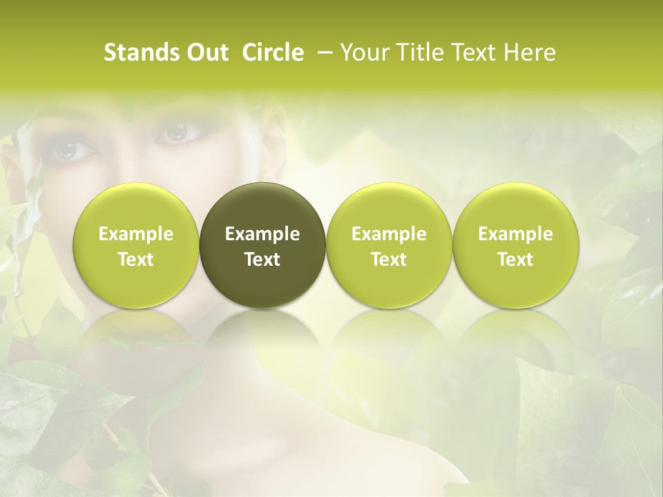 Care Herbal Environmental PowerPoint Template