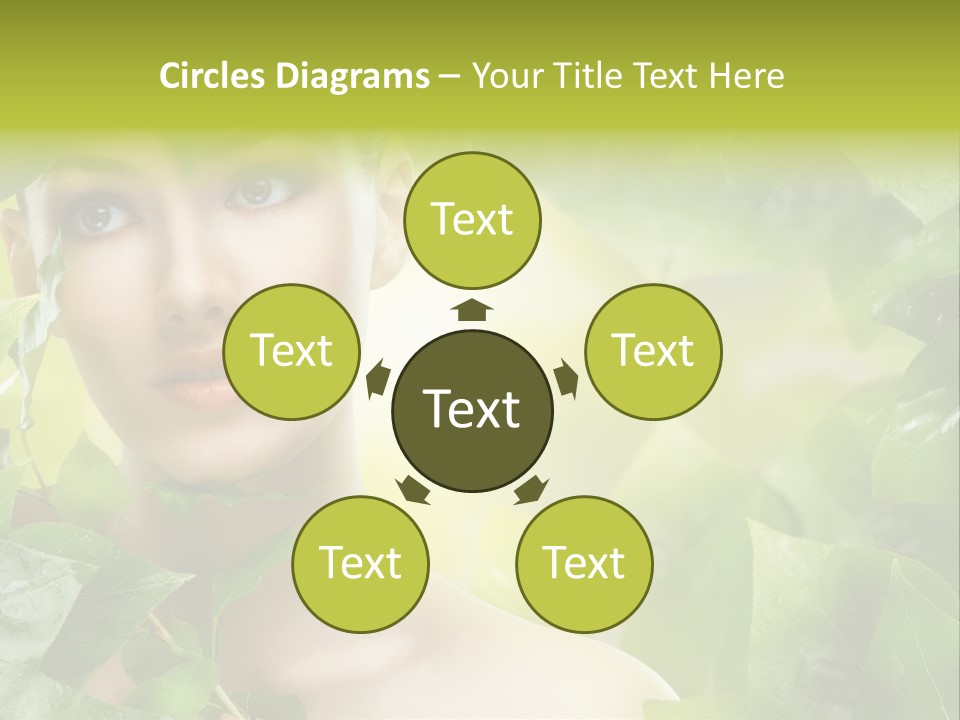 Care Herbal Environmental PowerPoint Template