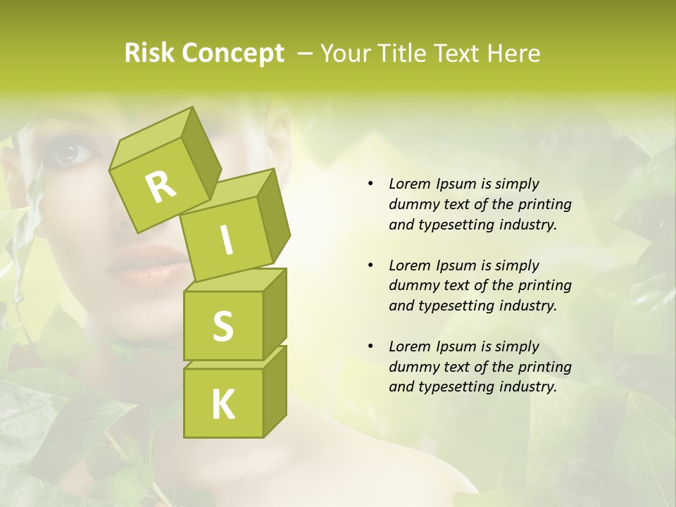 Care Herbal Environmental PowerPoint Template