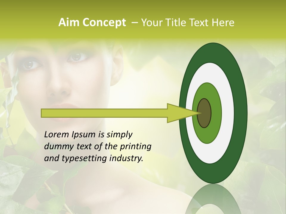 Care Herbal Environmental PowerPoint Template