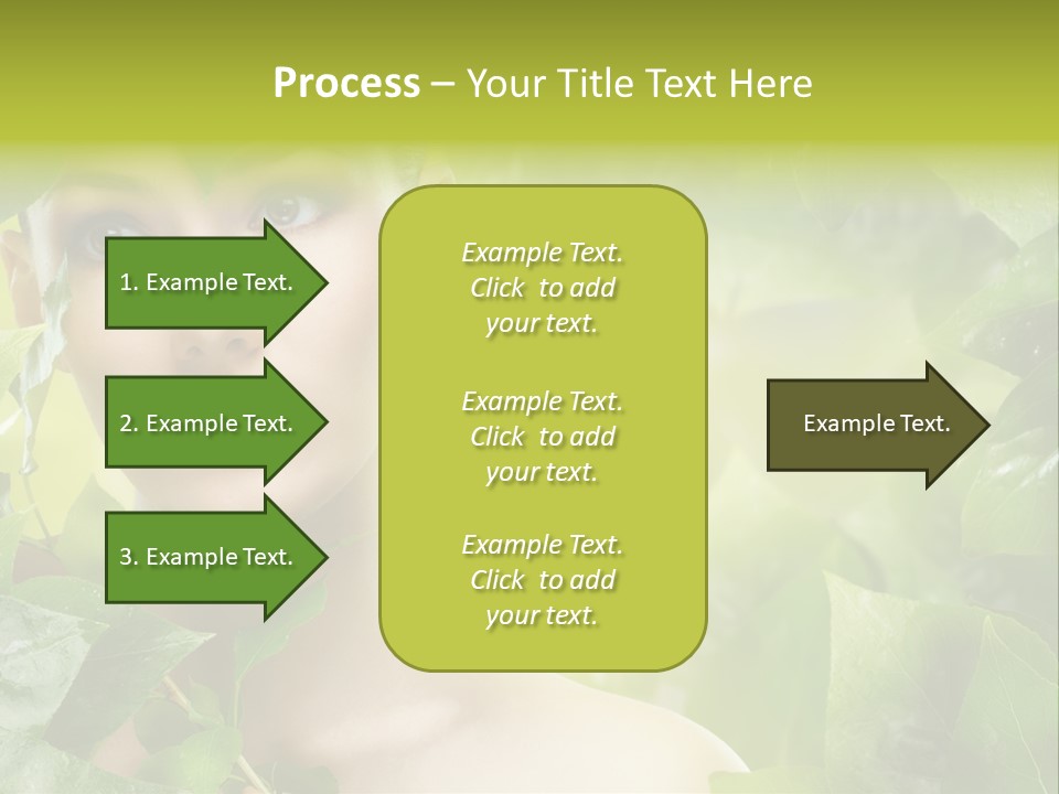 Care Herbal Environmental PowerPoint Template