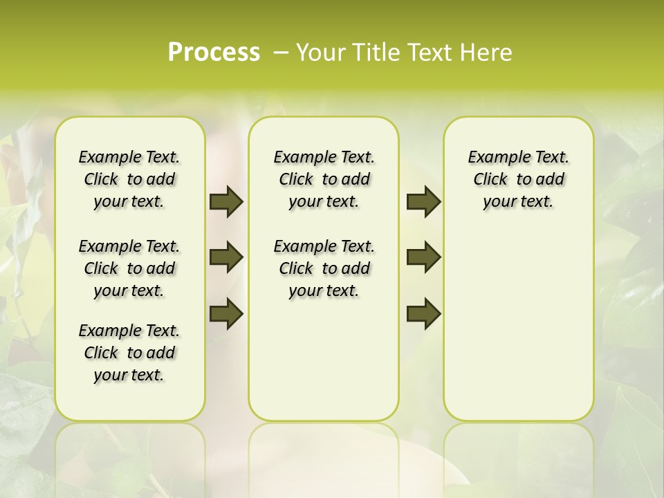 Care Herbal Environmental PowerPoint Template