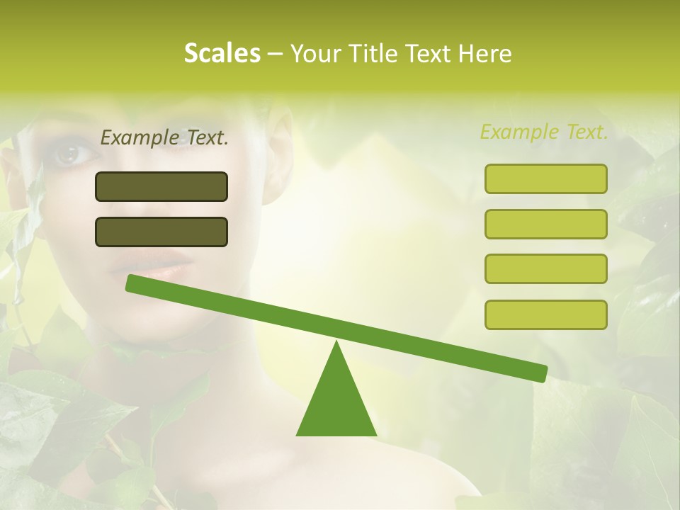 Care Herbal Environmental PowerPoint Template