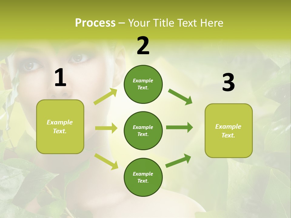 Care Herbal Environmental PowerPoint Template