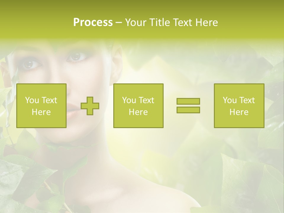 Care Herbal Environmental PowerPoint Template