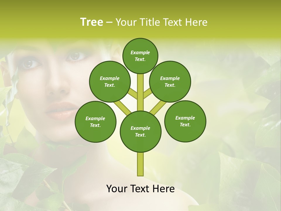 Care Herbal Environmental PowerPoint Template