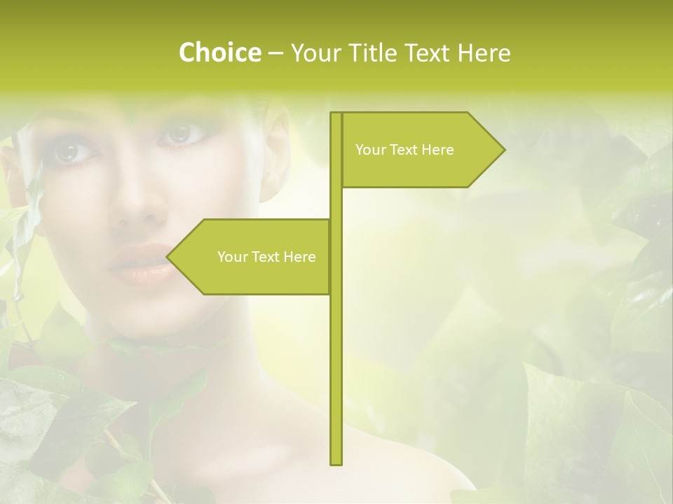 Care Herbal Environmental PowerPoint Template