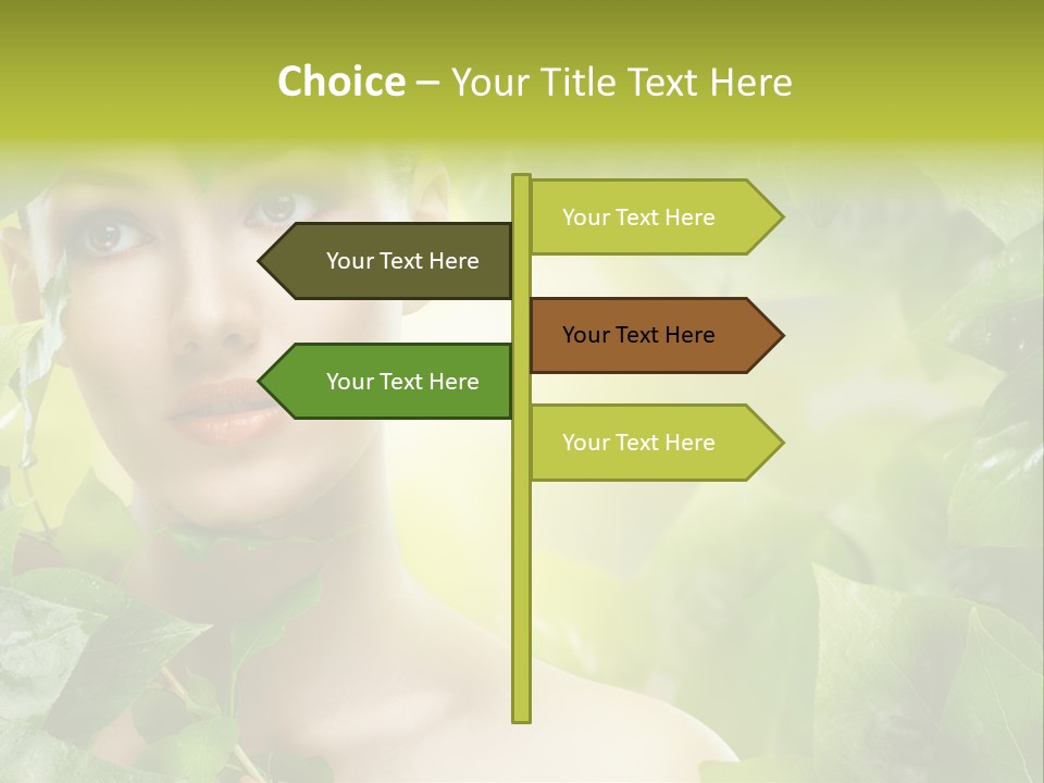 Care Herbal Environmental PowerPoint Template