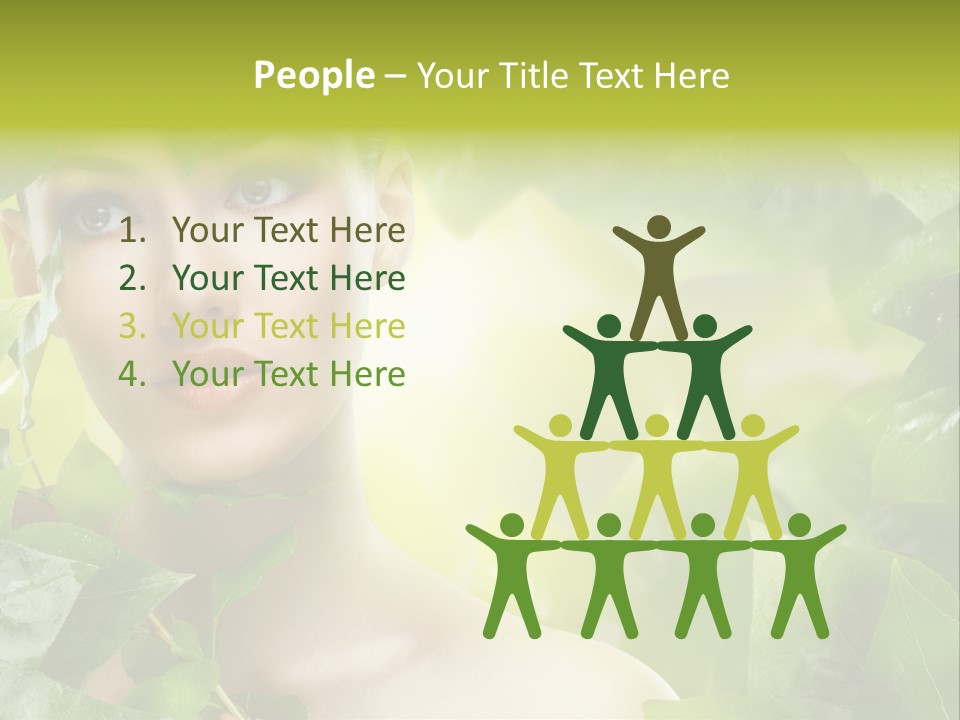 Care Herbal Environmental PowerPoint Template