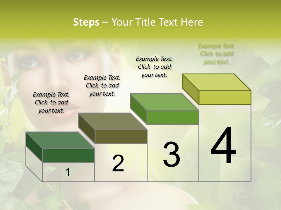 Care Herbal Environmental PowerPoint Template