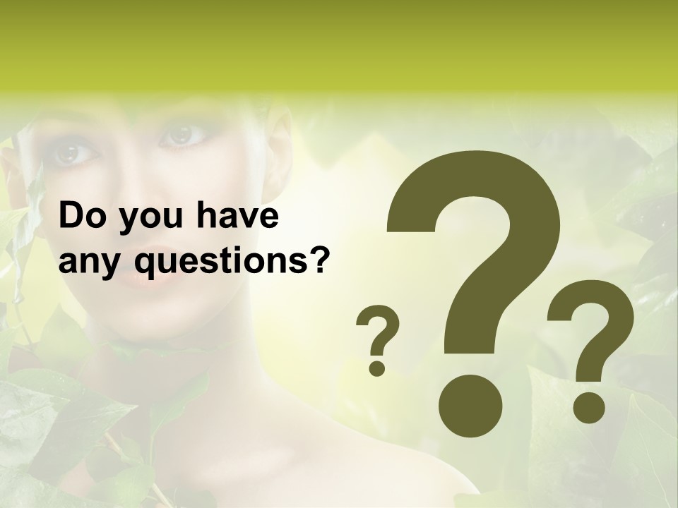 Care Herbal Environmental PowerPoint Template