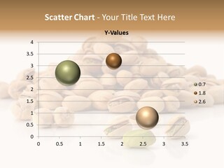 Peeled Nut Isolated PowerPoint Template