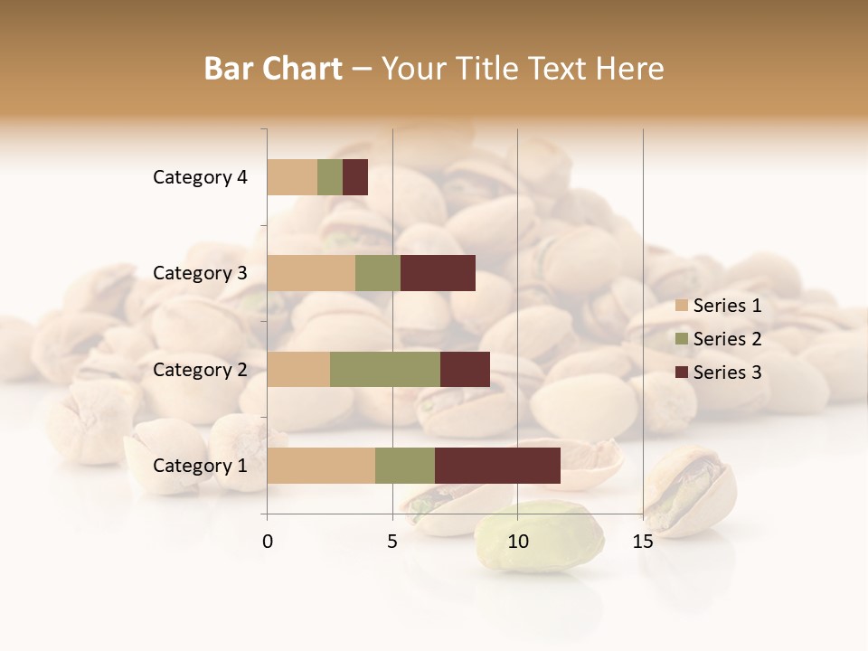 Peeled Nut Isolated PowerPoint Template