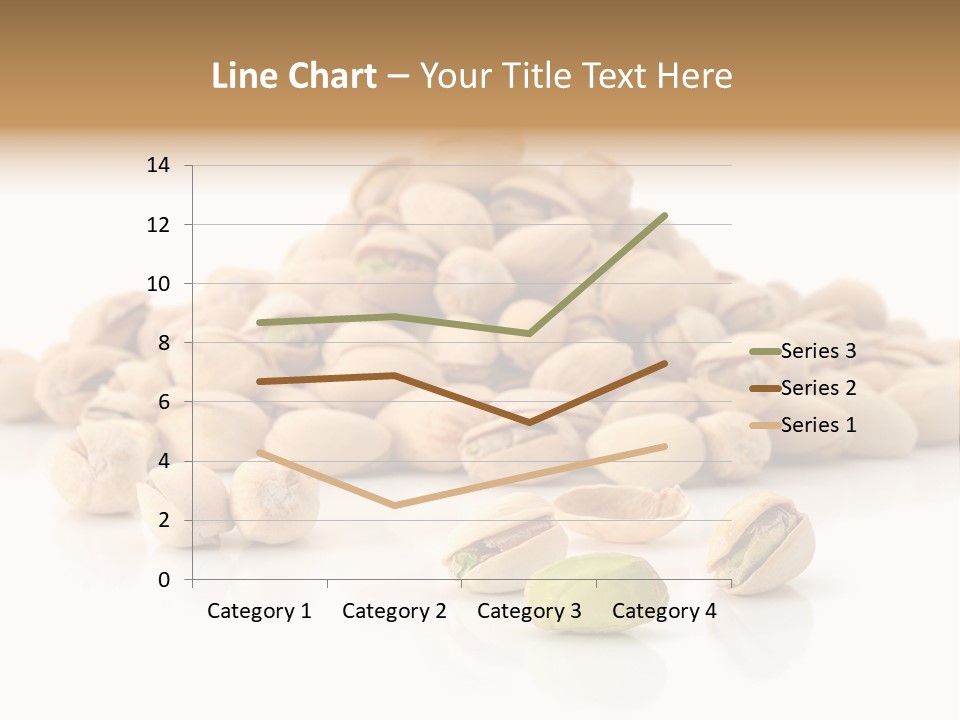 Peeled Nut Isolated PowerPoint Template
