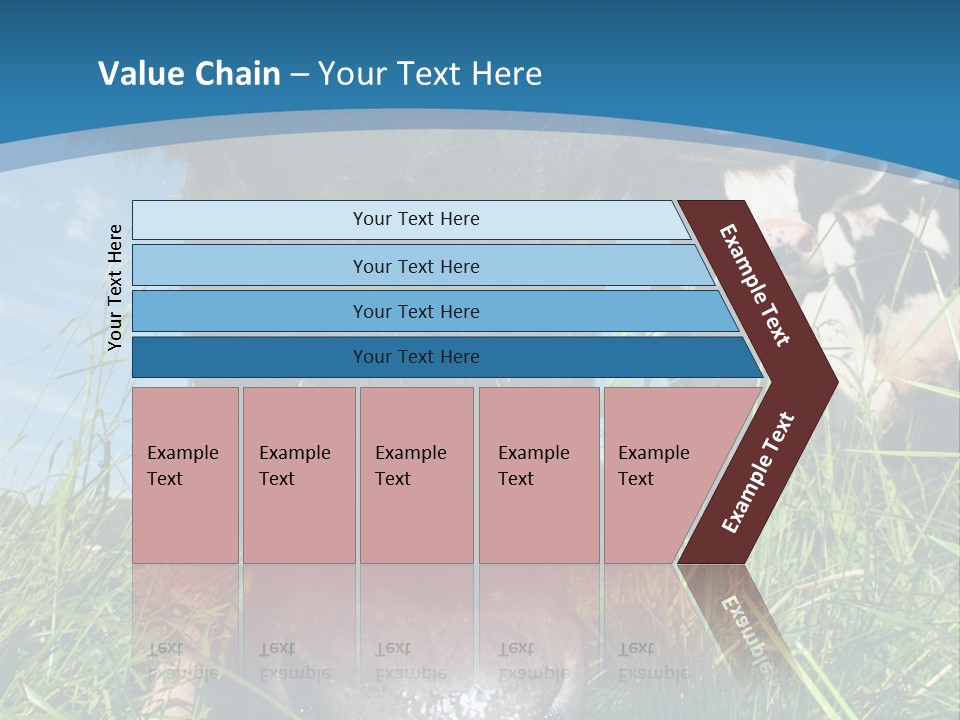 Ranch Cow Land PowerPoint Template
