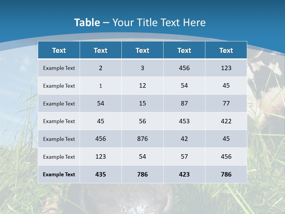 Ranch Cow Land PowerPoint Template