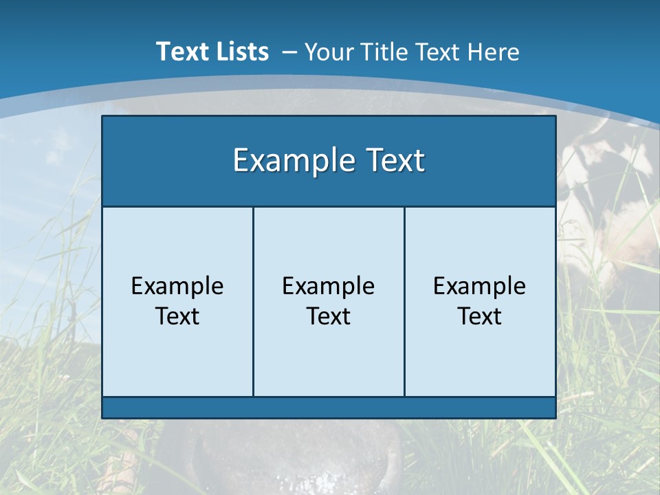 Ranch Cow Land PowerPoint Template